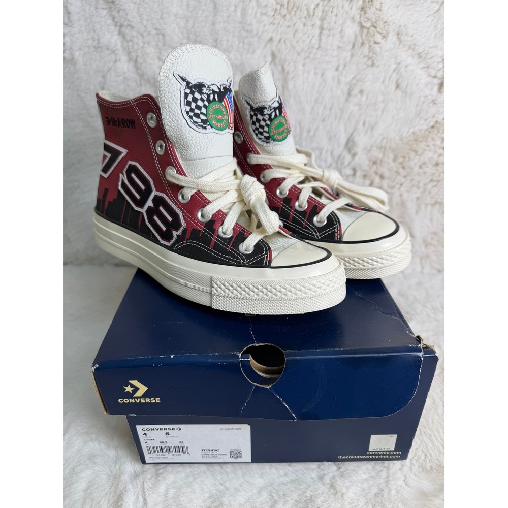 Converse Chuck 70 Hi Chinatown Market Jeff Hamilton Chicago Bulls Mens 4 Women 6
